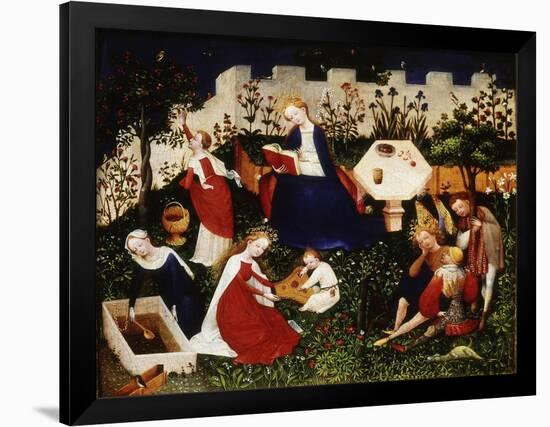 Paradise Garden, c. 1410-Meister Oberrrheinischer-Framed Giclee Print