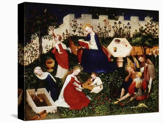 Paradise Garden, c. 1410-Meister Oberrrheinischer-Stretched Canvas