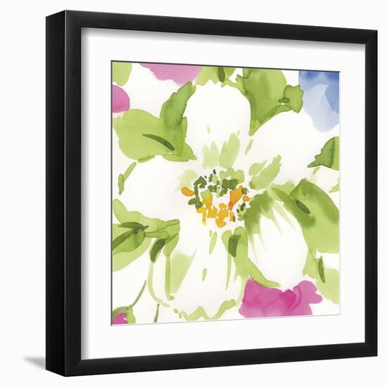 Paradise Garden I-Sandra Jacobs-Framed Giclee Print