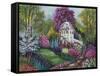 Paradise Garden-Bonnie B. Cook-Framed Stretched Canvas