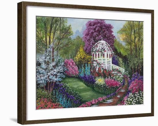 Paradise Garden-Bonnie B. Cook-Framed Giclee Print