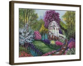 Paradise Garden-Bonnie B. Cook-Framed Giclee Print