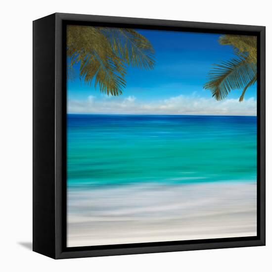 Paradise I-Jennifer Bailey-Framed Stretched Canvas
