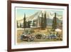 Paradise Inn, Rainier National Park, Washington-null-Framed Art Print