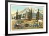 Paradise Inn, Rainier National Park, Washington-null-Framed Art Print