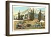 Paradise Inn, Rainier National Park, Washington-null-Framed Art Print