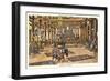 Paradise Inn, Rainier National Park-null-Framed Premium Giclee Print