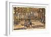 Paradise Inn, Rainier National Park-null-Framed Premium Giclee Print