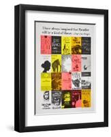 Paradise is a library-Anne Storno-Framed Premium Giclee Print