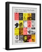 Paradise is a library-Anne Storno-Framed Giclee Print