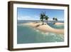 Paradise Island for Two-Jovan Vitanovski-Framed Art Print