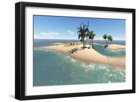 Paradise Island for Two-Jovan Vitanovski-Framed Art Print