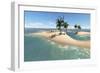 Paradise Island for Two-Jovan Vitanovski-Framed Art Print