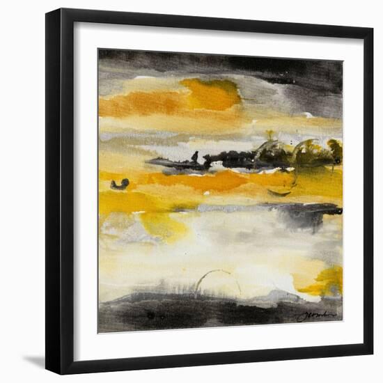 Paradise Island I-Joyce Combs-Framed Art Print