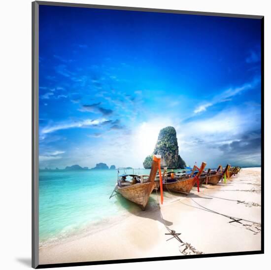 Paradise Island in Thailand-null-Mounted Art Print
