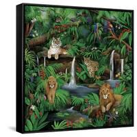 Paradise Jungle-Betty Lou-Framed Stretched Canvas