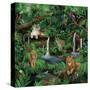 Paradise Jungle-Betty Lou-Stretched Canvas