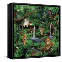 Paradise Jungle-Betty Lou-Framed Stretched Canvas