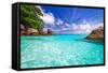 Paradise Lagoon of Similan Islands in Thailand-Patryk Kosmider-Framed Stretched Canvas