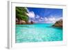 Paradise Lagoon of Similan Islands in Thailand-Patryk Kosmider-Framed Photographic Print