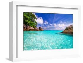 Paradise Lagoon of Similan Islands in Thailand-Patryk Kosmider-Framed Photographic Print