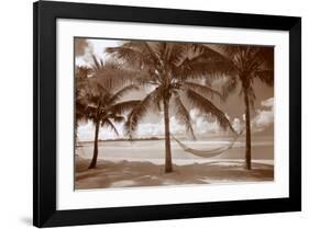 Paradise Lagoon-David L^ Kluver-Framed Art Print