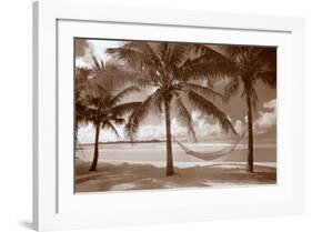 Paradise Lagoon-David L^ Kluver-Framed Art Print