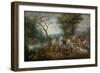 Paradise Landscape with Animals-Jan Brueghel the Younger-Framed Giclee Print