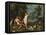 Paradise Landscape with Eve Tempting Adam-Jan Brueghel the Younger-Framed Stretched Canvas