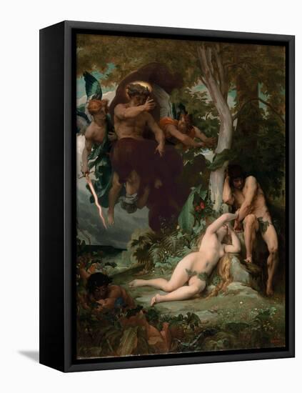 Paradise Lost, 1867-Alexandre Cabanel-Framed Stretched Canvas