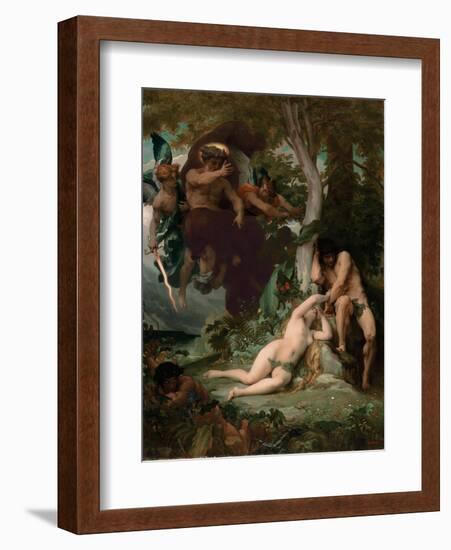 Paradise Lost, 1867-Alexandre Cabanel-Framed Giclee Print