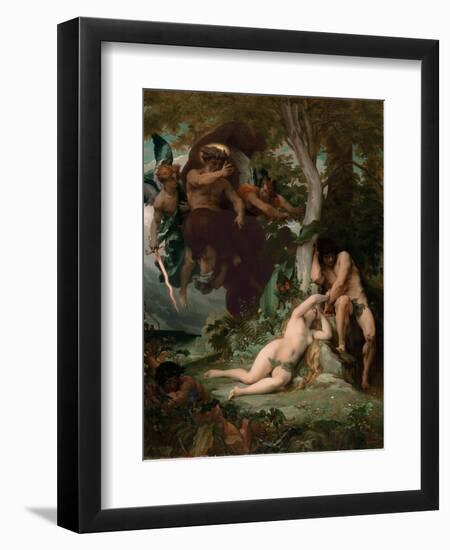 Paradise Lost, 1867-Alexandre Cabanel-Framed Giclee Print