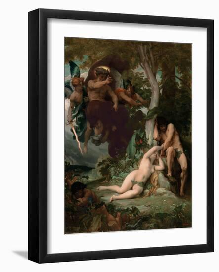 Paradise Lost, 1867-Alexandre Cabanel-Framed Giclee Print