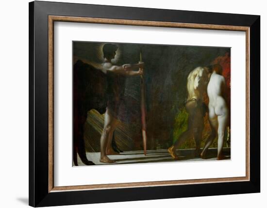 Paradise Lost, 1897-Franz von Stuck-Framed Giclee Print