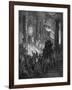 Paradise Lost: Satan in Council, engraving by Gustave Doré-Gustave Dore-Framed Giclee Print