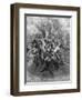 Paradise Lost: The Battle of the angels-Gustave Dore-Framed Giclee Print