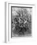 Paradise Lost: The Battle of the angels-Gustave Dore-Framed Giclee Print