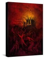 Paradise Lost: The Rebel Angels By Doré-Gustave Dore-Stretched Canvas