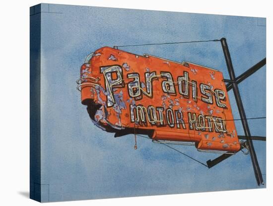 Paradise Motel, 2006-Lucy Masterman-Stretched Canvas