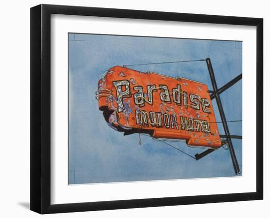 Paradise Motel, 2006-Lucy Masterman-Framed Giclee Print