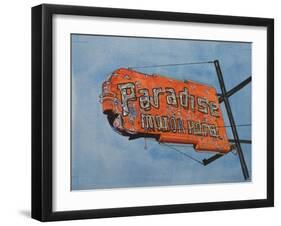 Paradise Motel, 2006-Lucy Masterman-Framed Giclee Print