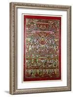 Paradise of Amitabha, from Dunhuang, Gansu Province-null-Framed Giclee Print