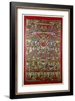 Paradise of Amitabha, from Dunhuang, Gansu Province-null-Framed Giclee Print