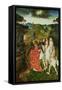 Paradise of the Symbolic Fountain-Dieric Bouts-Framed Stretched Canvas