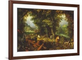 Paradise on Earth-Jan Brueghel the Elder-Framed Giclee Print