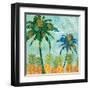 Paradise Palms-Bee Sturgis-Framed Art Print