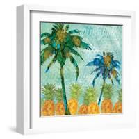 Paradise Palms-Bee Sturgis-Framed Art Print