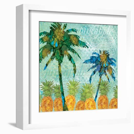 Paradise Palms-Bee Sturgis-Framed Art Print