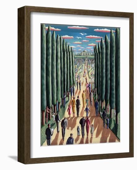 Paradise Park, 2008-PJ Crook-Framed Giclee Print