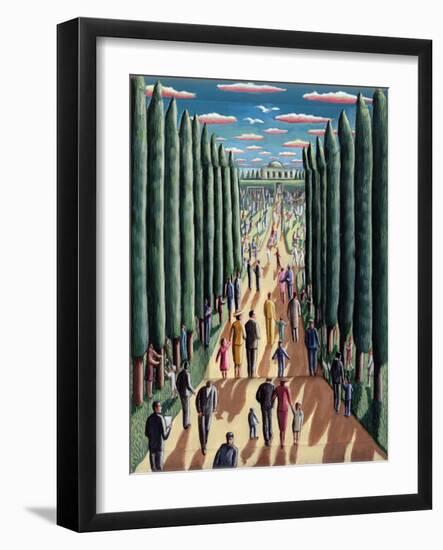 Paradise Park, 2008-PJ Crook-Framed Giclee Print